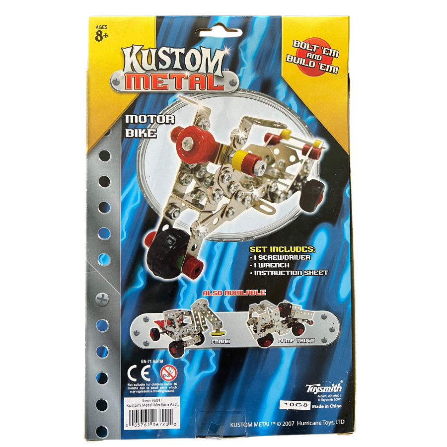 Kustom Metal Building Kit - Motor Bike