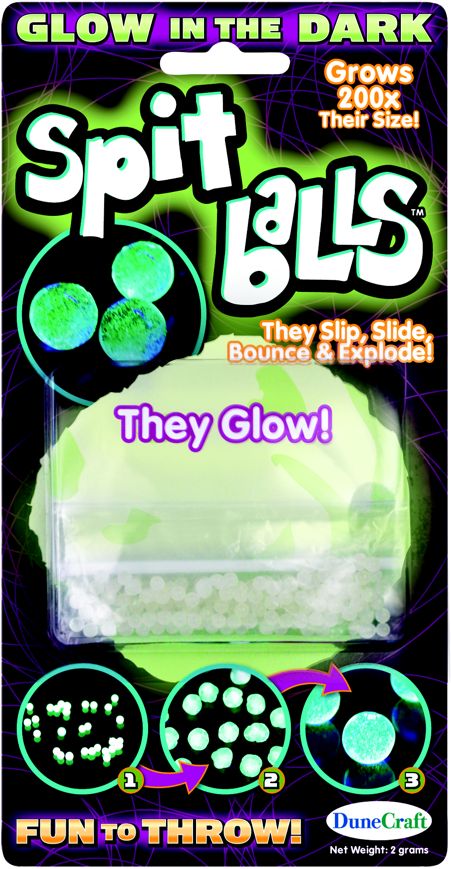 Glow in the Dark Spit Balls by Dunecraft