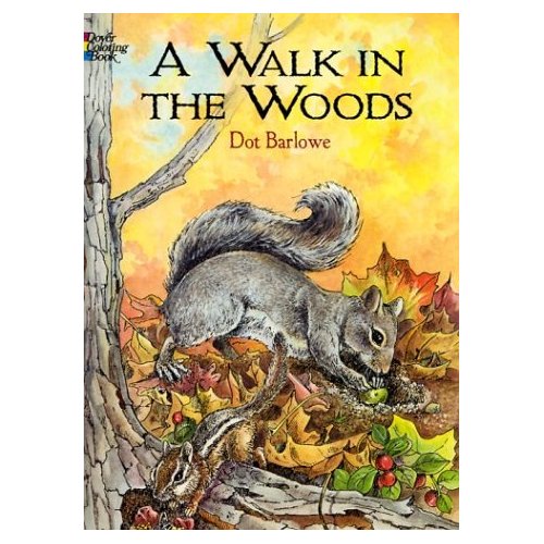 A Walk in the Woods Coloring Book