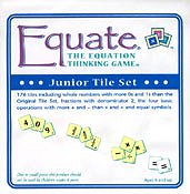 Equate Junior Tile Set (NEW)