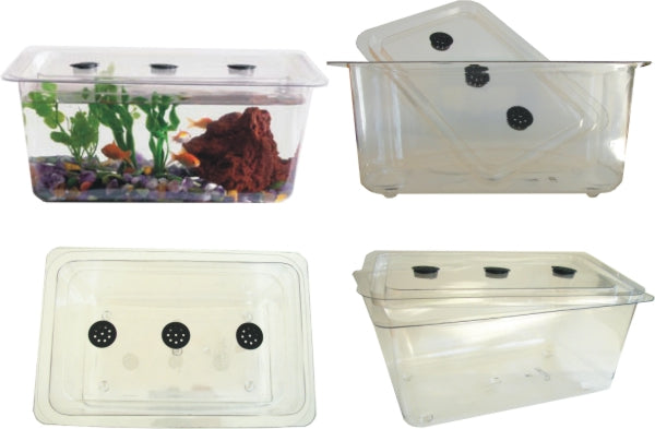 Think Tank: 1-1/2 Gallon Aquaria/Terraria, Plastic Tank and Cover