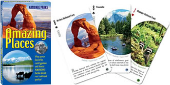 Amazing Places: National Parks Playing Cards by BirdCage Press