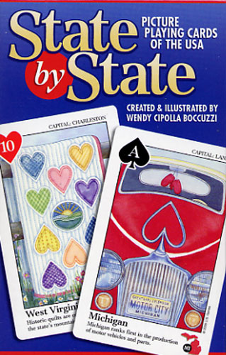 State by State Playing Cards, Picture Cards of the USA by US Games