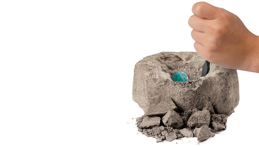 Make Your Own Dig and Play Treasure Rock