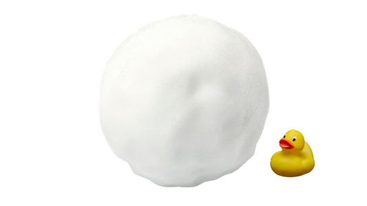 Make a Snowball Soap Surprise