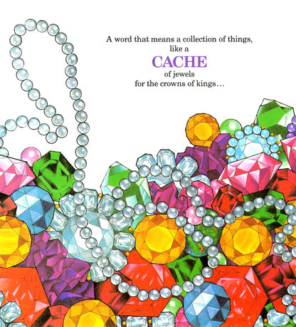 A Cache of Jewels and Other Collective Nouns (Ruth Heller World of Language Series)