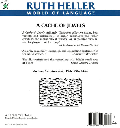 A Cache of Jewels and Other Collective Nouns (Ruth Heller World of Language Series)