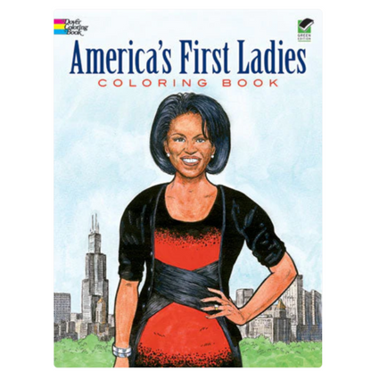 America's First Ladies Coloring Book