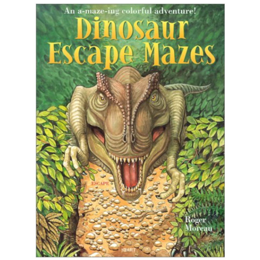 Dinosaur Escape Mazes - An A-maze-ing Colorful Adventure!