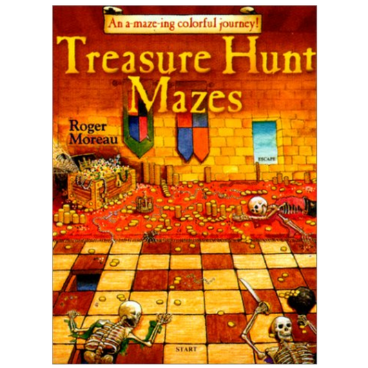 Treasure Hunt Mazes - An A-maze-ing Colorful Journey!