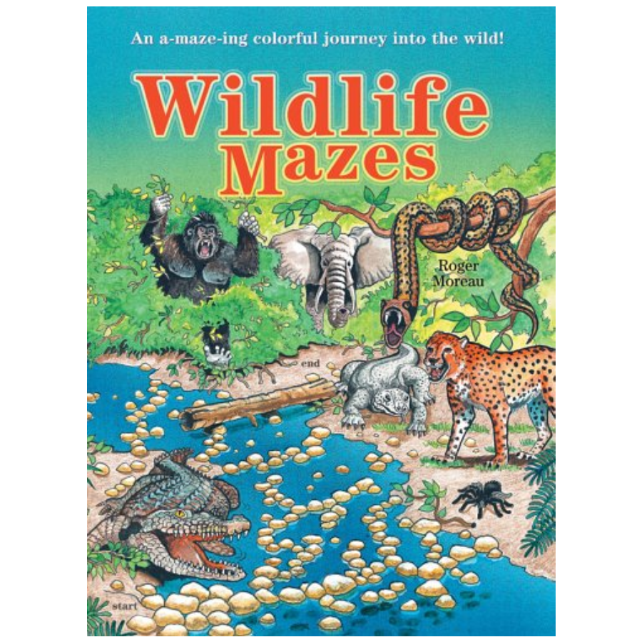 Wildlife Mazes - An A-maze-ing Colorful Journey into the Wild!