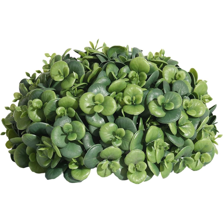 Artificial Moneyweed Topiary Plant, 10"