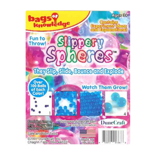 Slippery Spheres, Bags of Knowledge Science Kit