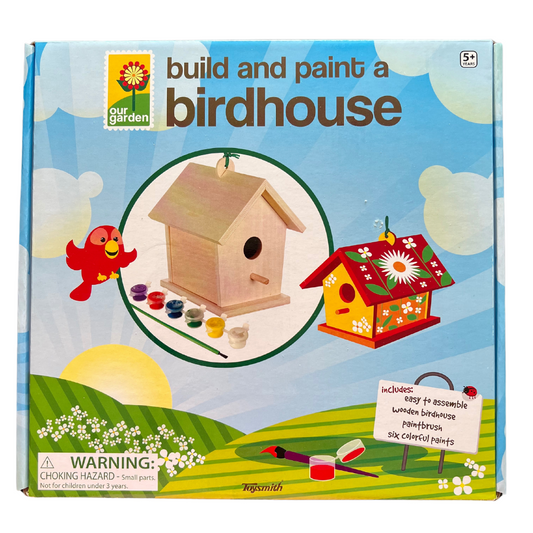 Build and Paint a Birdhouse Kit