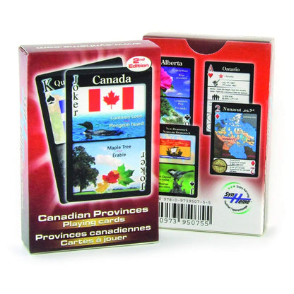 Canada Playing Cards, Canadia Provinces by SynHeme