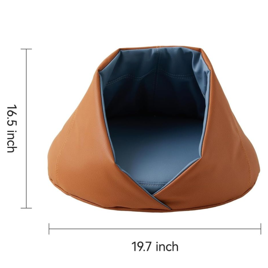 Cave Cat Bed PU Leather, Waterproof (NEW)