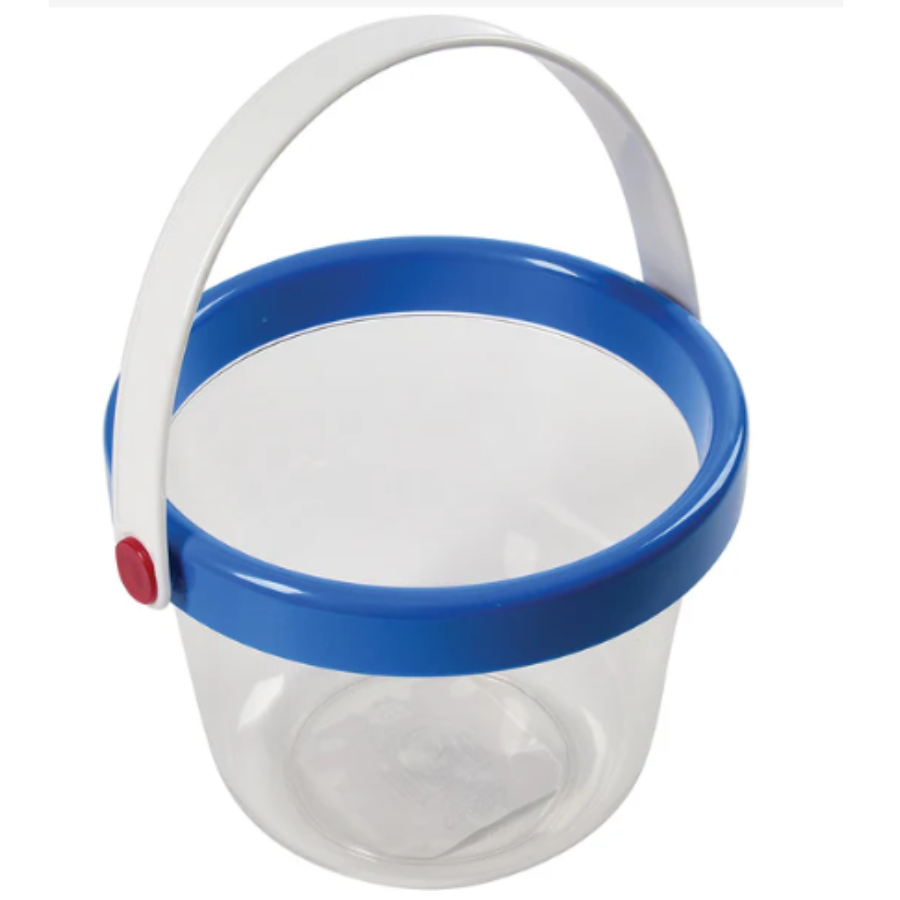 Clear Bucket with Handle, Water Play for Kids