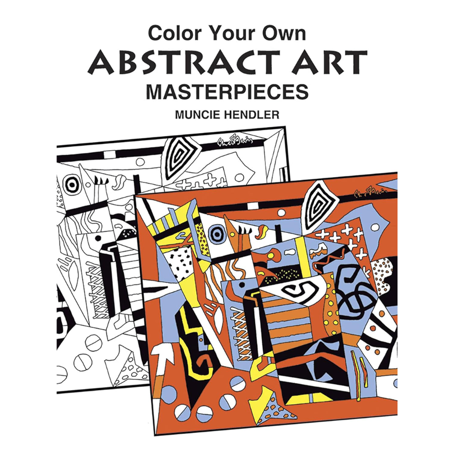 Color Your Own Abstract Art Masterpieces