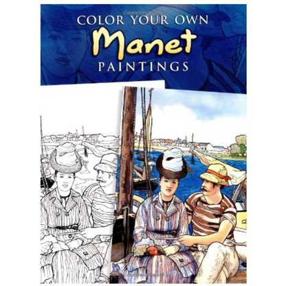 Color Your Own Manet Paintings