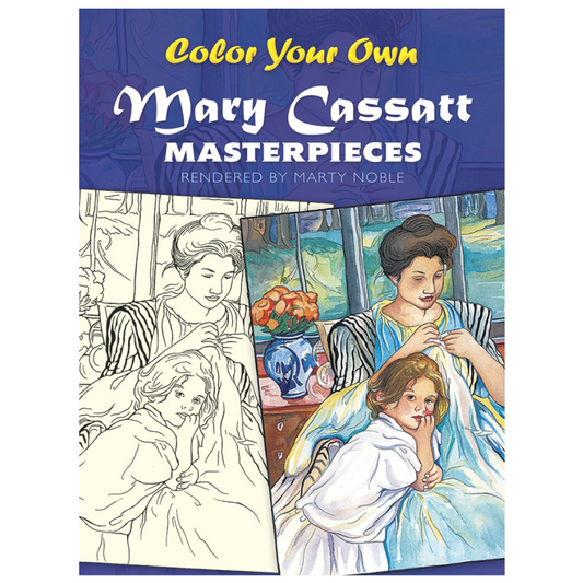 Color Your Own Mary Cassatt Masterpieces