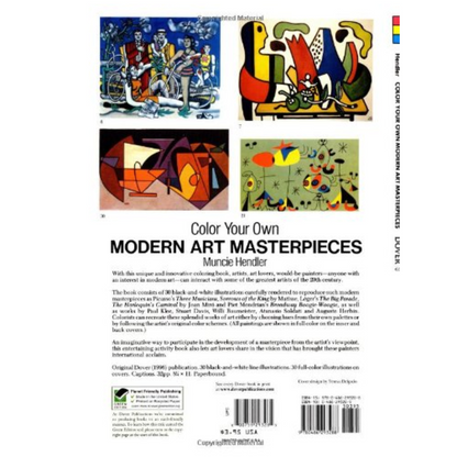 Color Your Own Modern Art Masterpieces