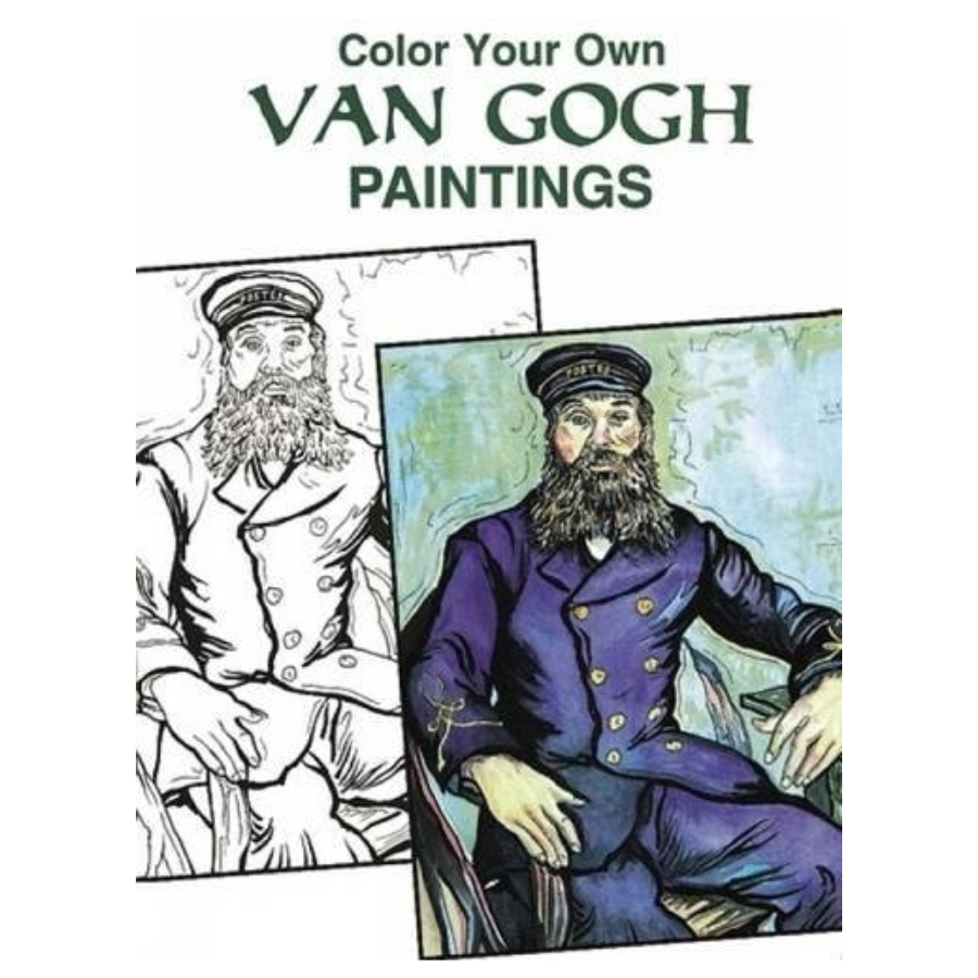 Color Your Own Van Gogh Paintings