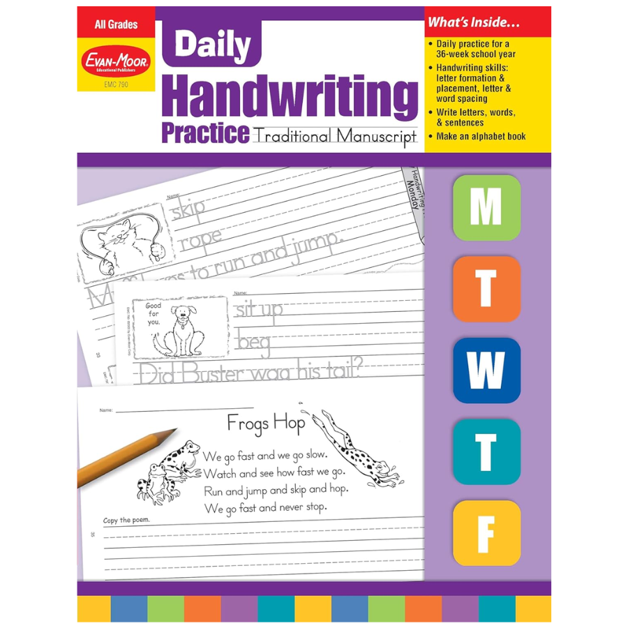 Daily Handwriting Practice, Traditional Manuscript - Teacher's Guide