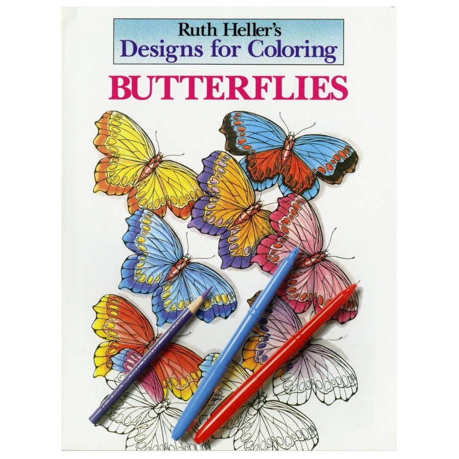 Designs for Coloring - Butterflies