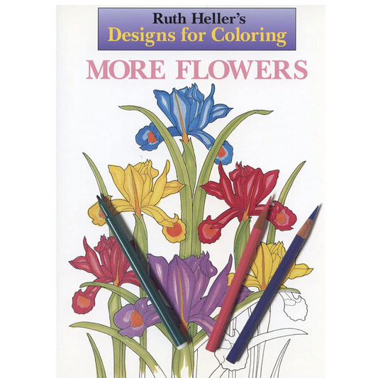 Designs for Coloring - More Flowers