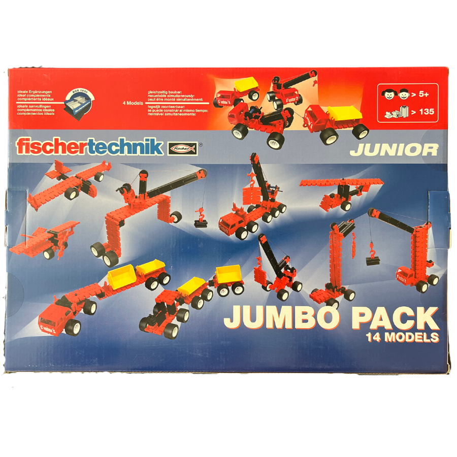 fischertechnik Junior Starter Jumbo Pack (NEW, Factory Sealed)