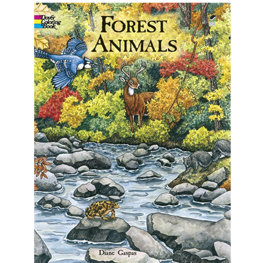 Forest Animals Coloring Book