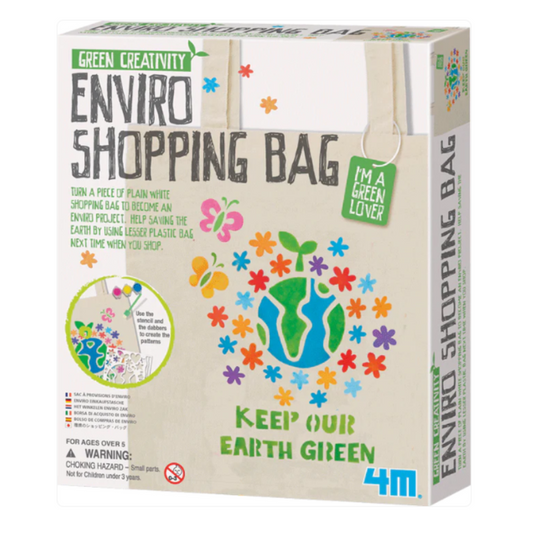 Green Creativity: Enviro Shopping Bag, Make Your Own Bag