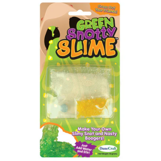 Green Snotty Slime, Mini Science Kit by DuneCraft