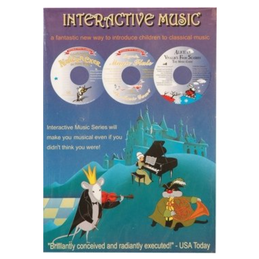 Complete Interactive Classics Series Music Software Games: Alice in Vivaldi's Four Seasons, Mozart's Magic Flute, Tchaikovsky's Nutcracker