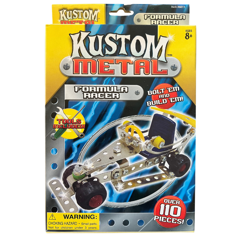 Kustom Metal Building Kit - Formula Racer – EscapadeWarehouse