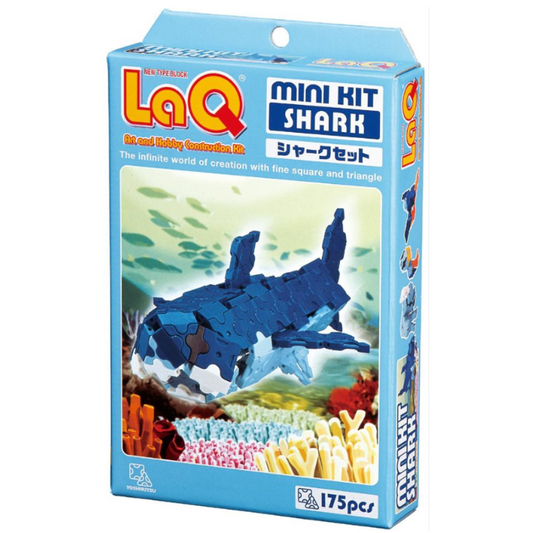 LaQ Mini Kit - Shark, 175 Piece Building Set (NEW)