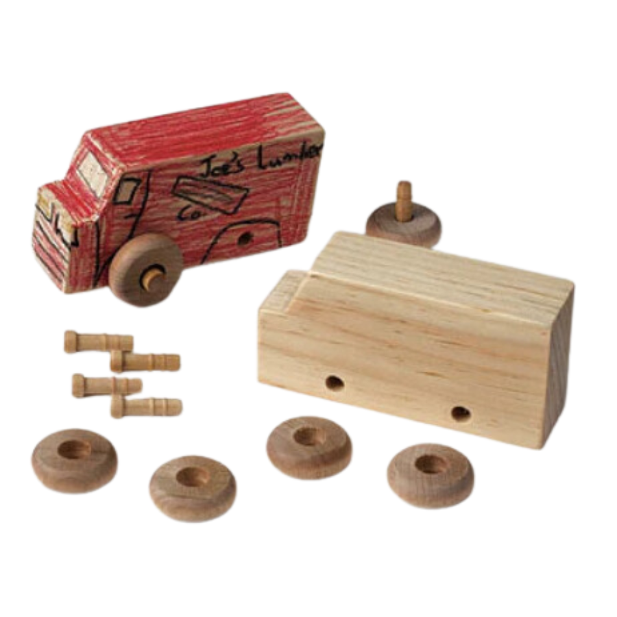 Made By Me! Wooden Truck Kit