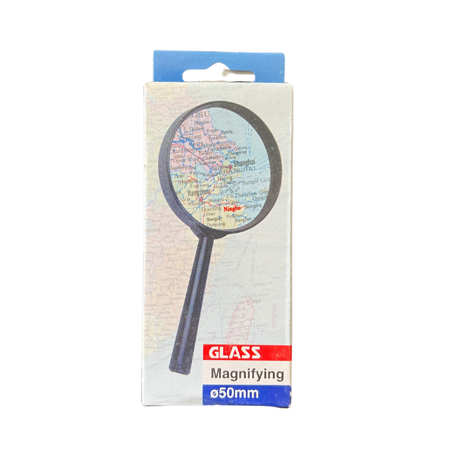 2" Diameter Round Magnifying Glass, 3x Glass Lens (50mm)