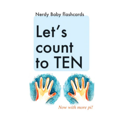 The Nerdy Baby 123 - Let's Count to Ten Flash Cards, Science Cards