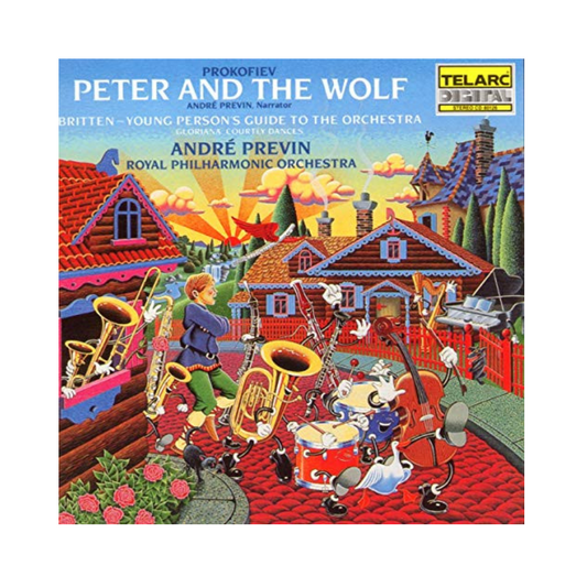 Peter and the Wolf, Britten, Young Person's Guide to the Orchestra, CD