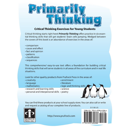 Primarily Thinking - Critical Thinking Exercises for Young Children, Grades 2-3