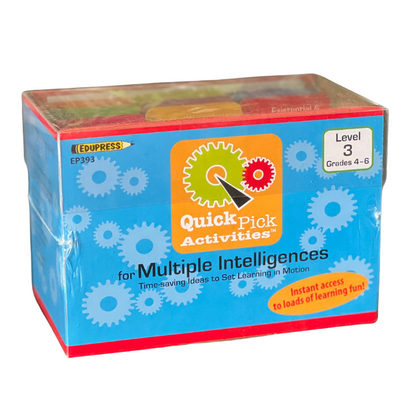 Quick Pick Activities for Multiple Intelligences (Level 3)