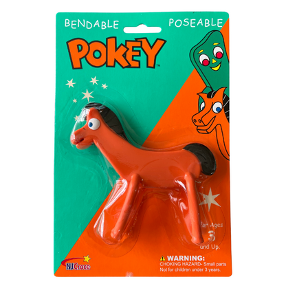 Retro Pokey Poseable Figure, Gumby's Pal, 5-inches