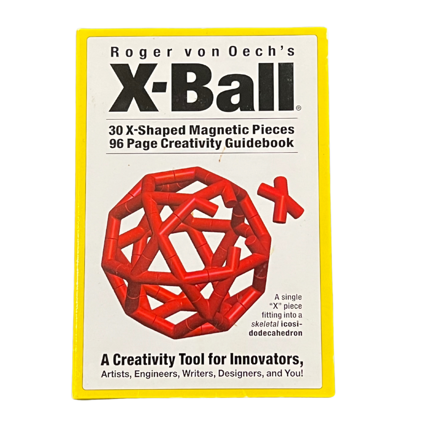 X-Ball, 30 X=Shaped Magnetic Pieces and Guidebook