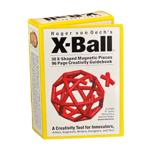 X-Ball, 30 X=Shaped Magnetic Pieces and Guidebook