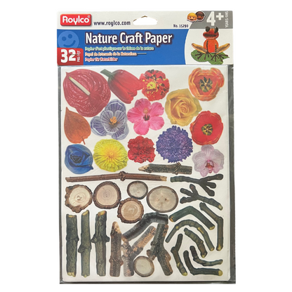 Nature Craft Paper, Realistic Die-Cut Images