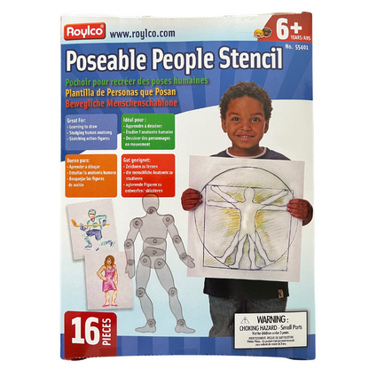 Poseable People Stencils