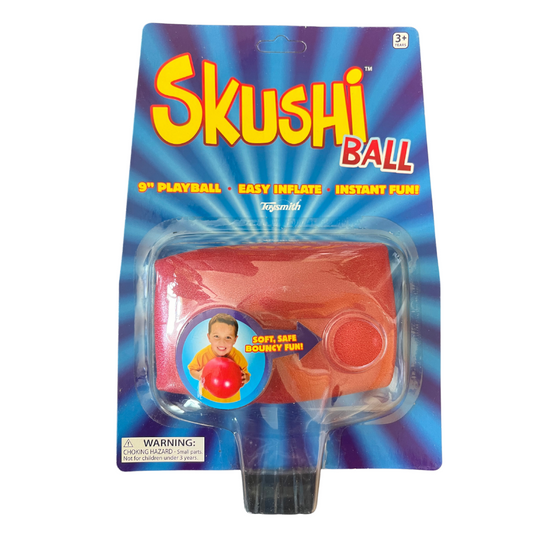 Skushi Ball, 9" Inflatable Play Ball