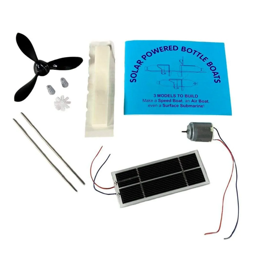 Solar Bottle Boats Kit