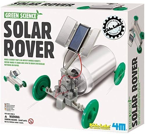 Popular Science Solar Rover Green Science Solar Rover Kit, Solar Science Fun – EscapadeWarehouse